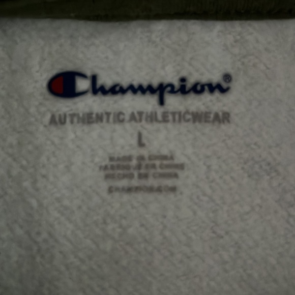 Youth Champion Hoodie Sweatshirt white Pullover Size L-Allover Graphics - Picture 8 of 10